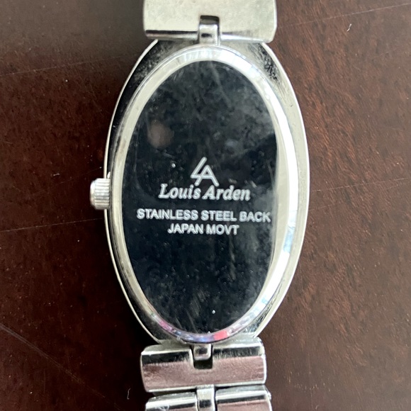 Louis Arden Stainless Steel Back Japan Movt Watch - Picture 3 of 5